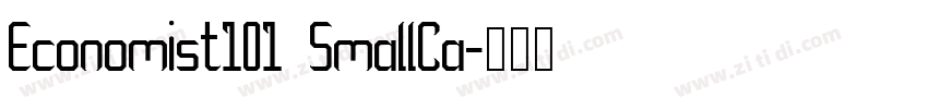 Economist101 SmallCa字体转换